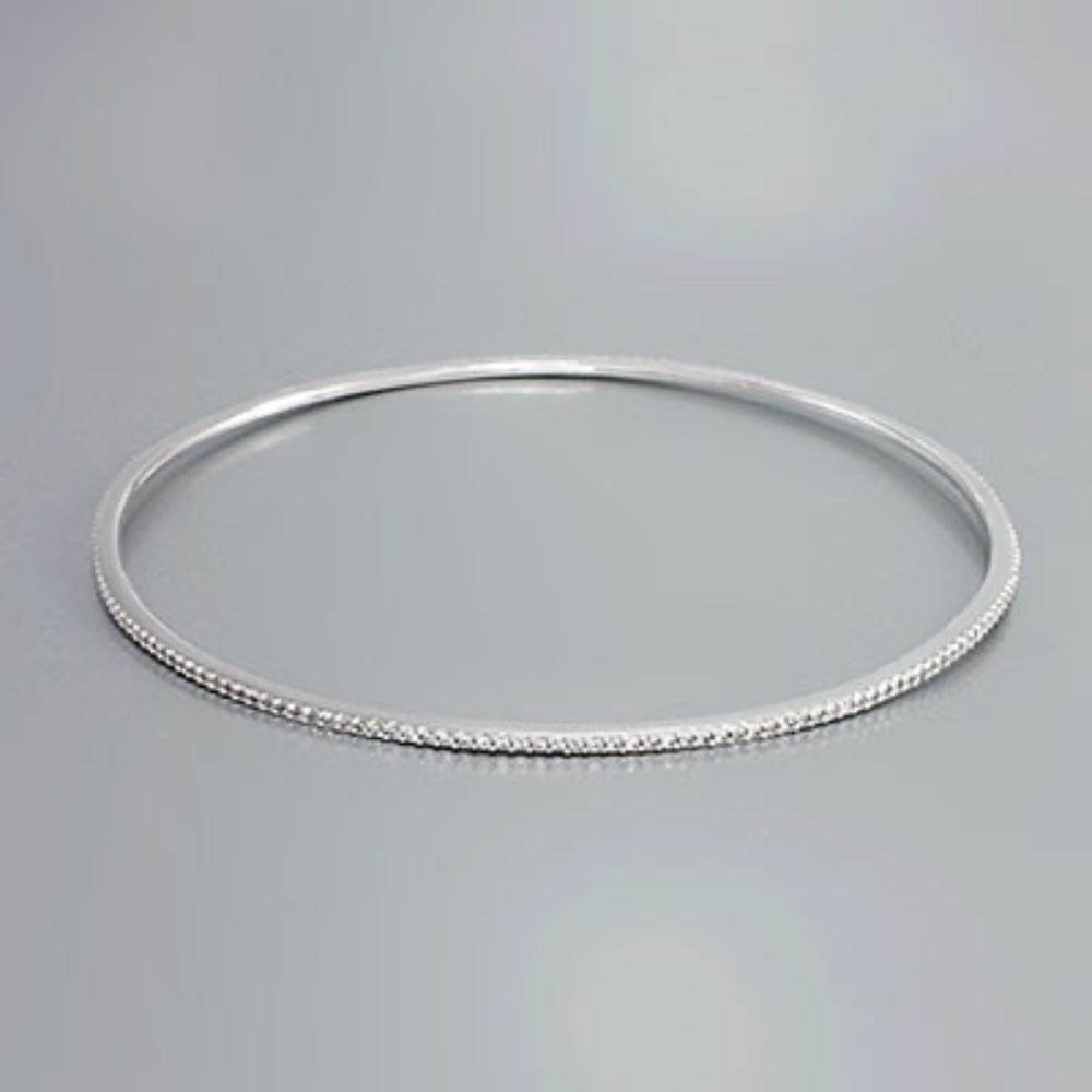 Paved Thin Bangle